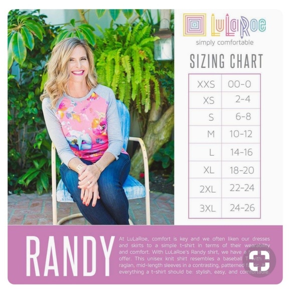 NWT Lularoe Striped Randy Size XL - Picture 5 of 5